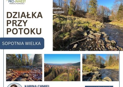 działka na sprzedaż - Jeleśnia, Sopotnia Wielka