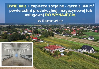 hala na wynajem - Wilamowice, Widok