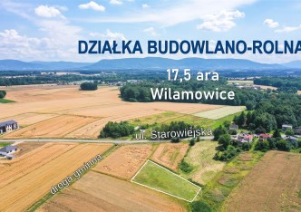 działka na sprzedaż - Wilamowice, Starowiejska