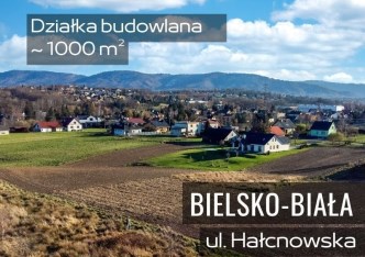 działka na sprzedaż - Bielsko-Biała, Komorowice Krakowskie, Hałcnowska