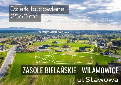 działka na sprzedaż - Wilamowice, Zasole Bielańskie, Stawowa
