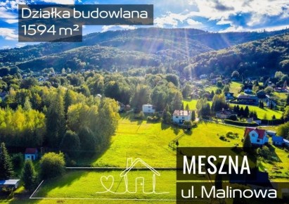 działka na sprzedaż - Wilkowice, Meszna, Malinowa