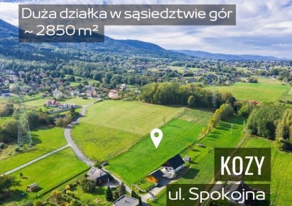 działka na sprzedaż - Kozy, Spokojna